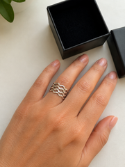 Sterling silver 925 nature inspired rings
