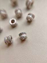 Baguette & Pavé Spacer Charm