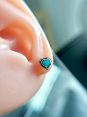 Azure earrings