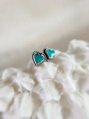 Azure earrings