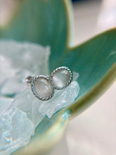 Kala White Cat’s Eye Earrings