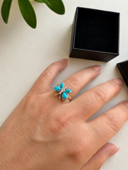 Sterling silver 925 nature inspired rings