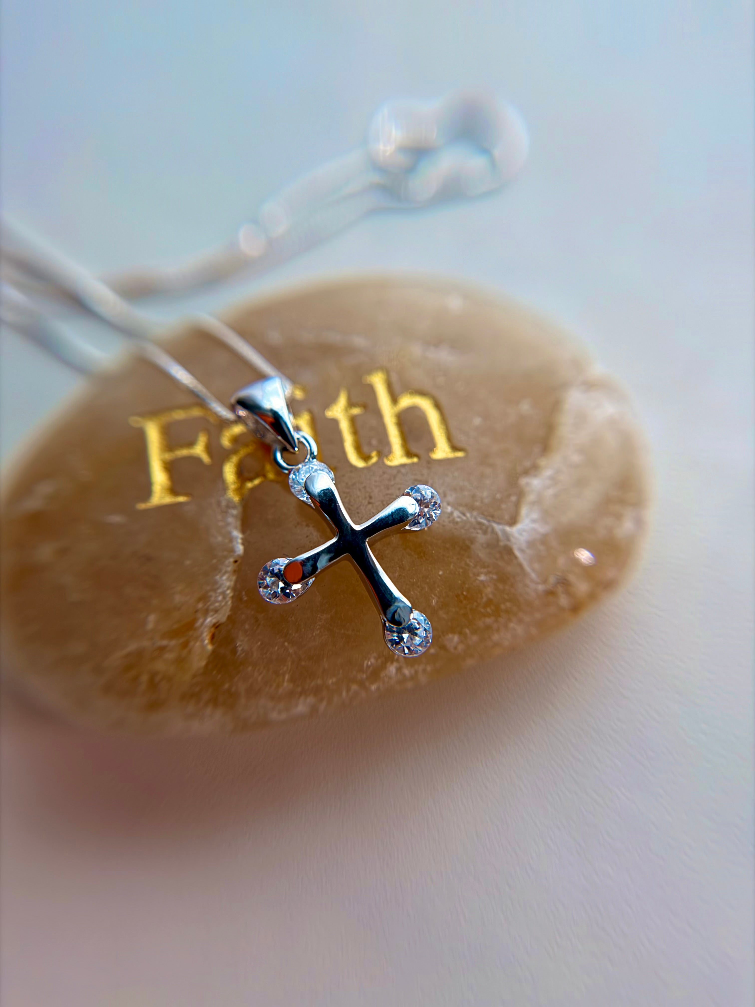Grace cross necklace