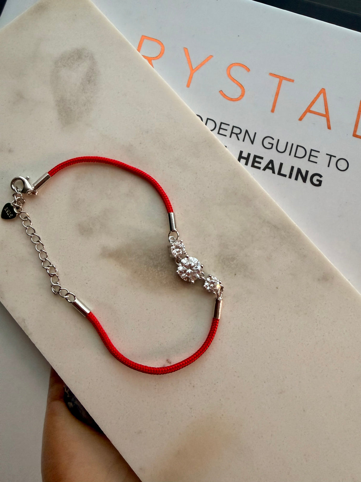 Lucky Red String Moissanite Bracelet
