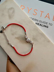 Lucky Red String Moissanite Bracelet
