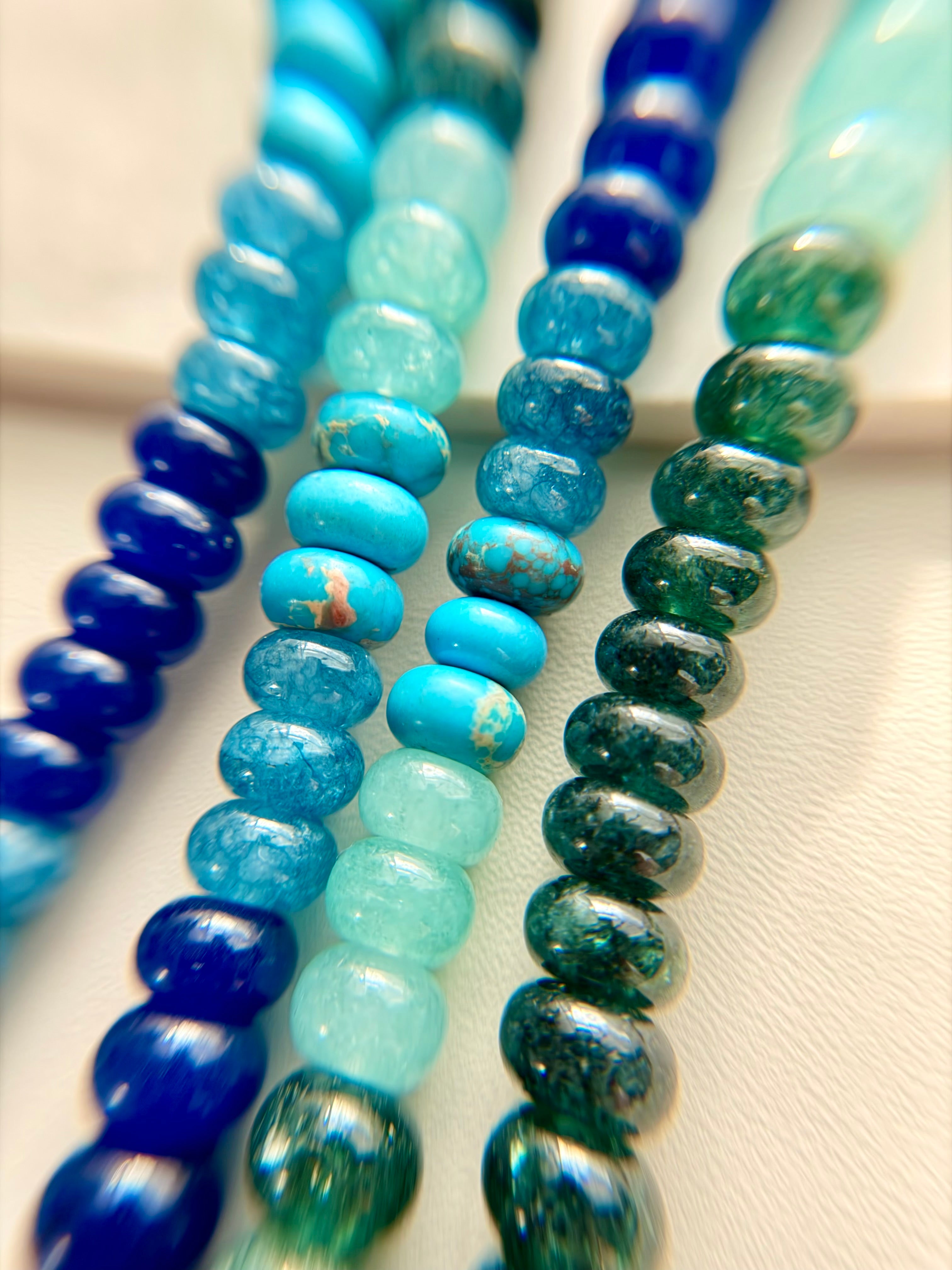 Colorful Natural Quartz Necklace