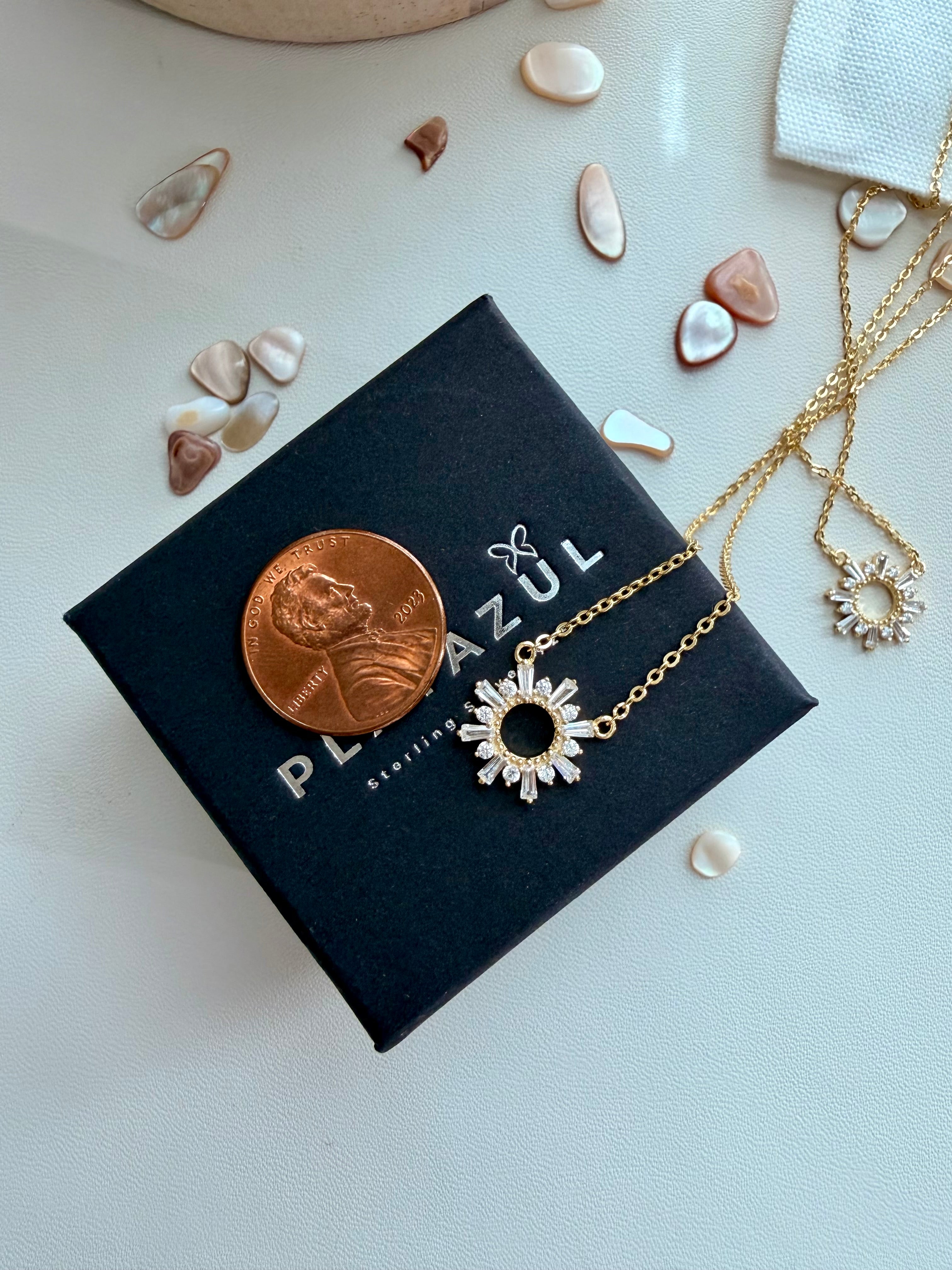 Raquel Sunburst necklace