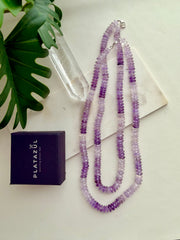 Natural Shaded Amethyst Necklace