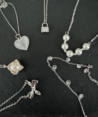 Sale 2x30 SS necklaces