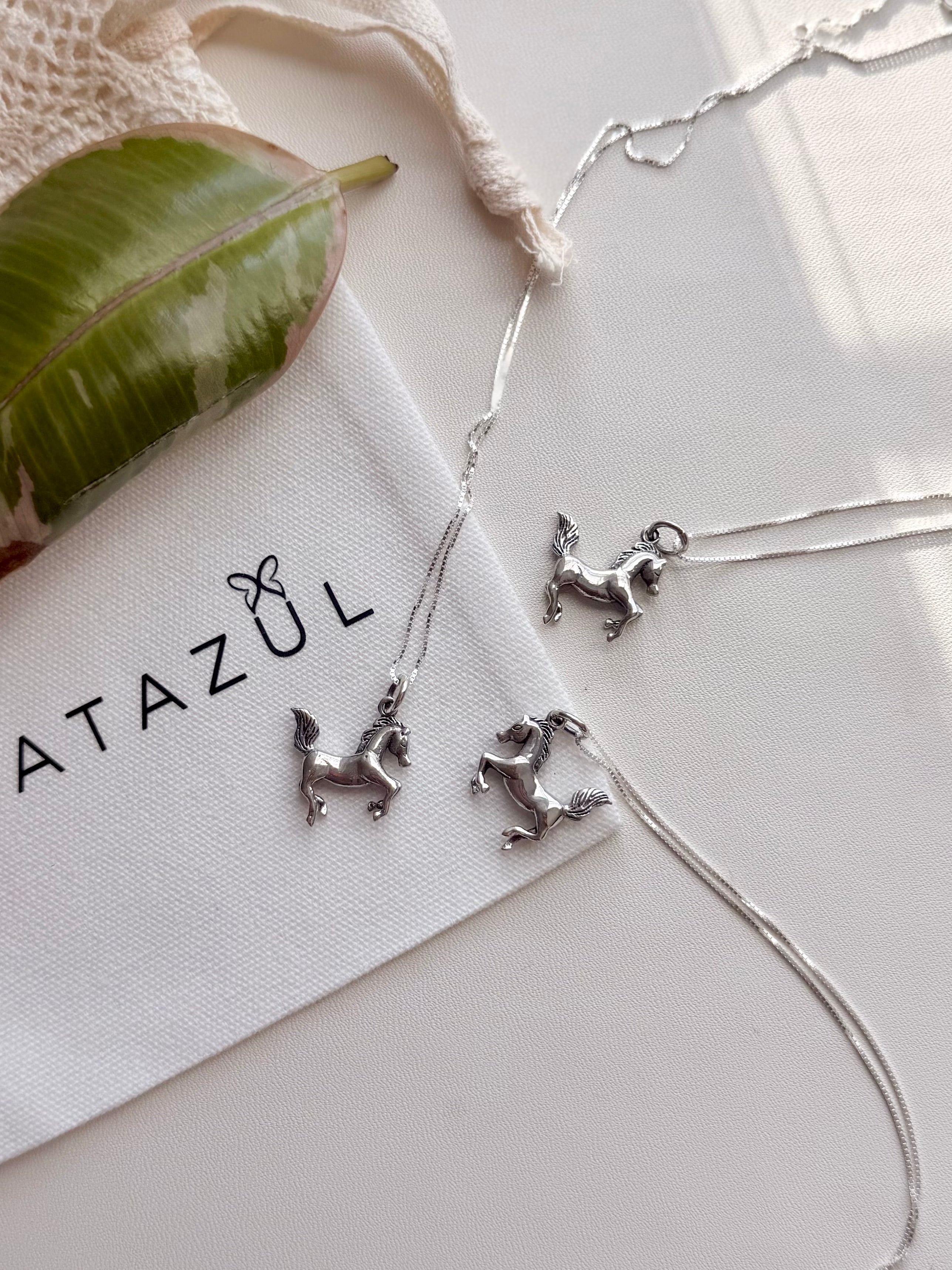 3D Horse necklace