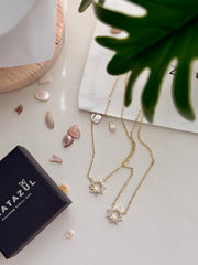 Raquel Sunburst necklace
