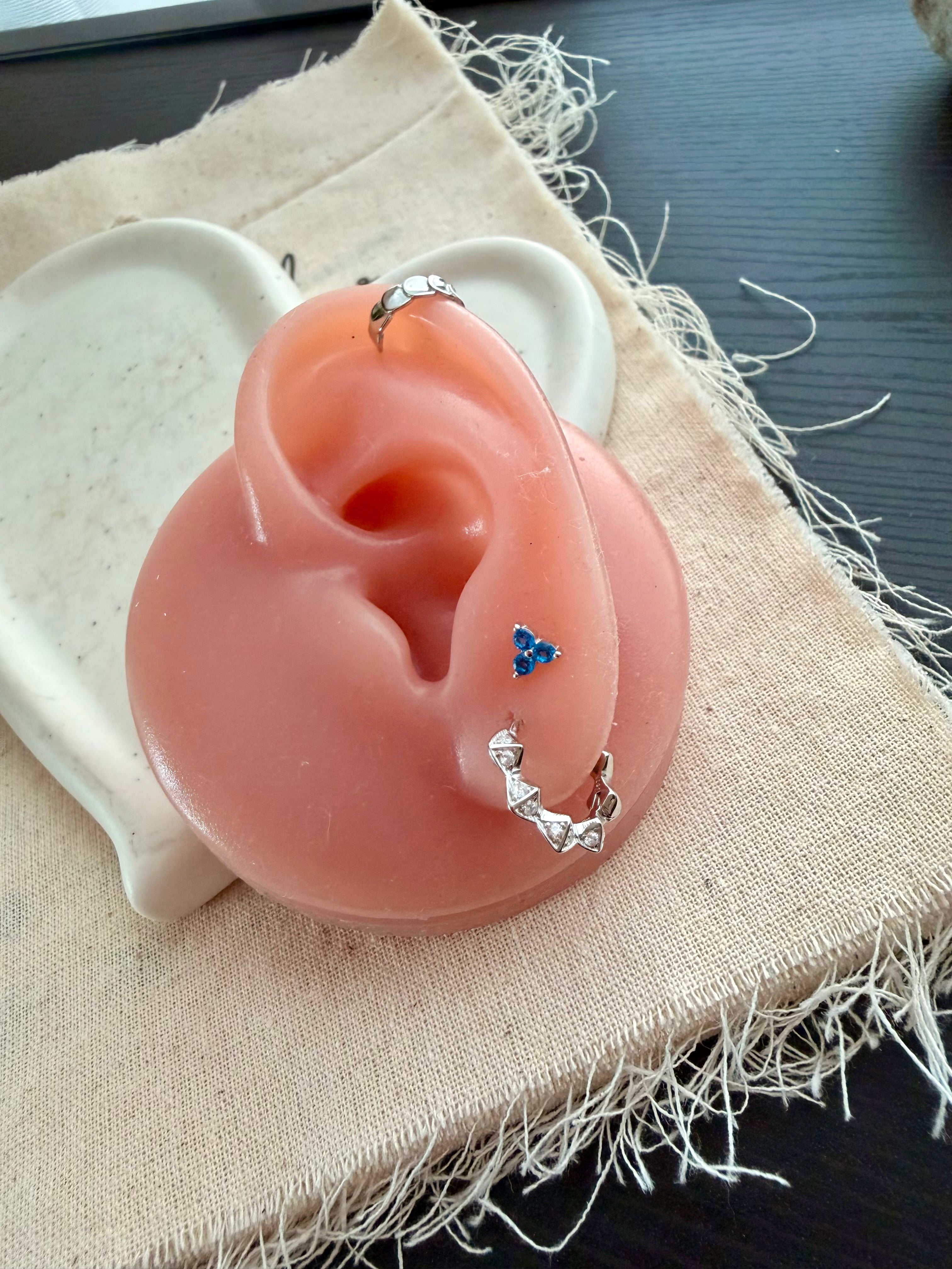 Curated Sterling Silver Ear Party Set
