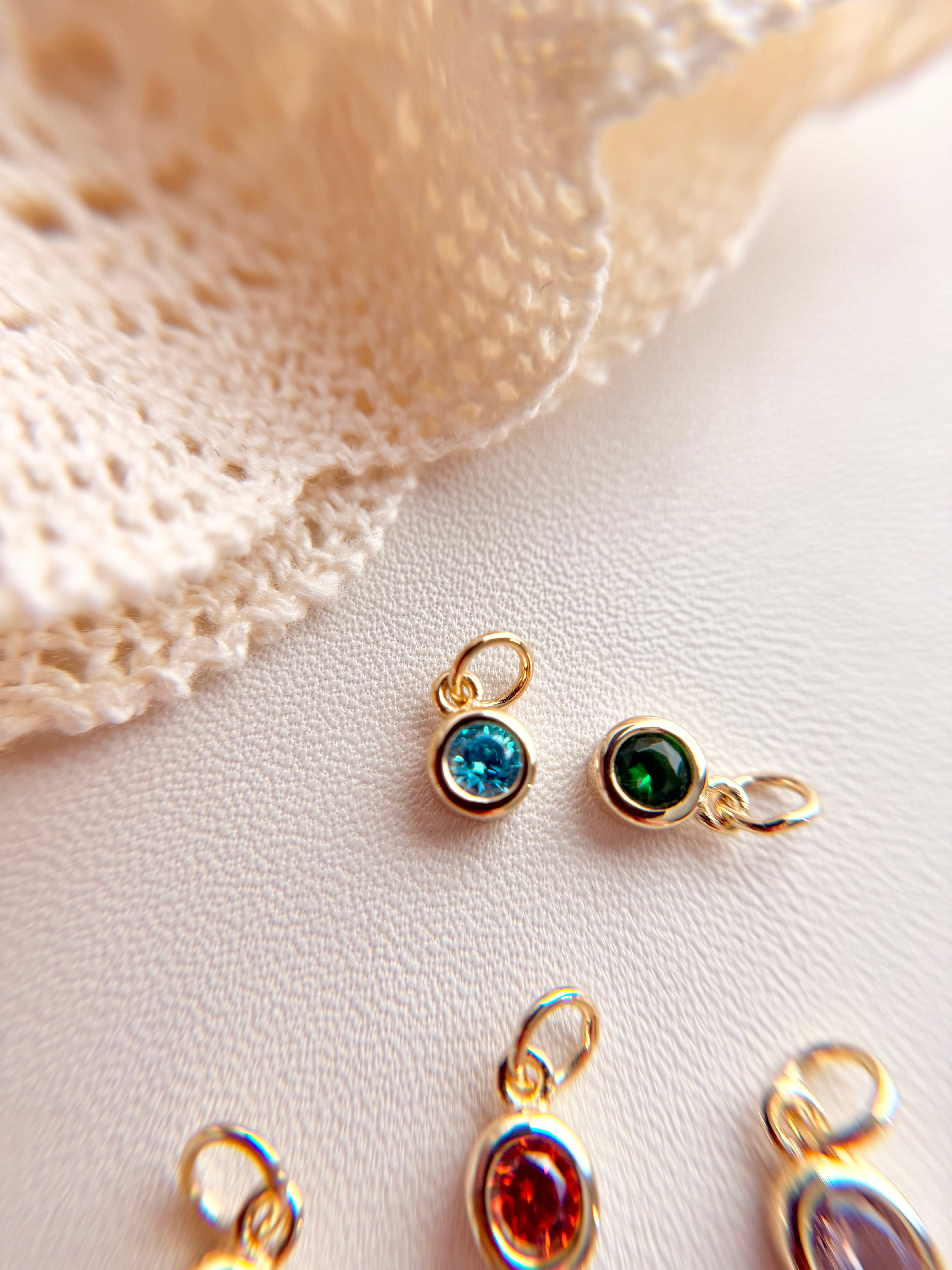 PLATAZUL Birthstone Charm