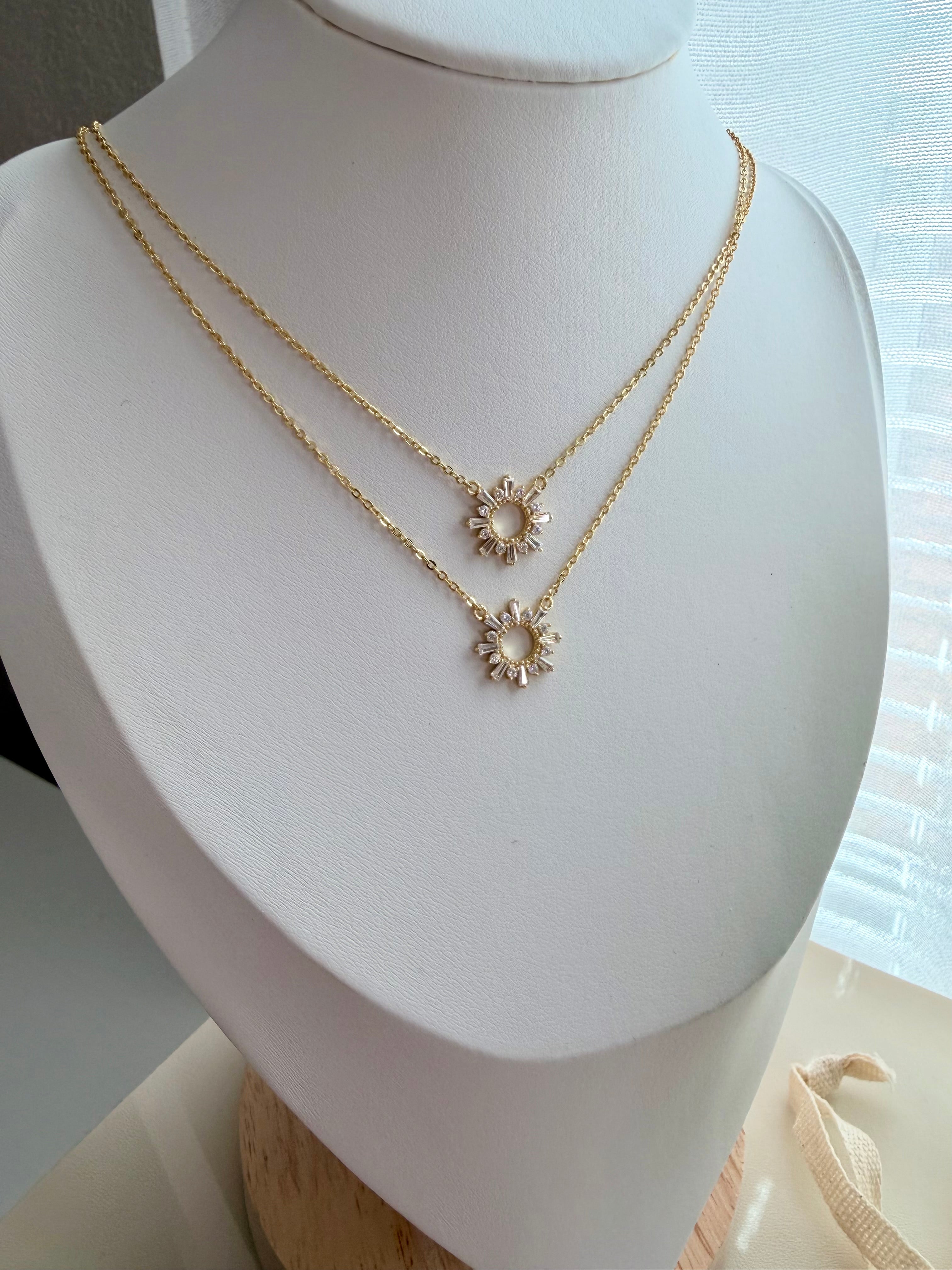 Raquel Sunburst necklace