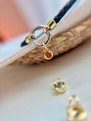 Birthstone Leather Bracelet