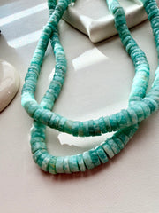 Natural Amazonite Faceted Necklace