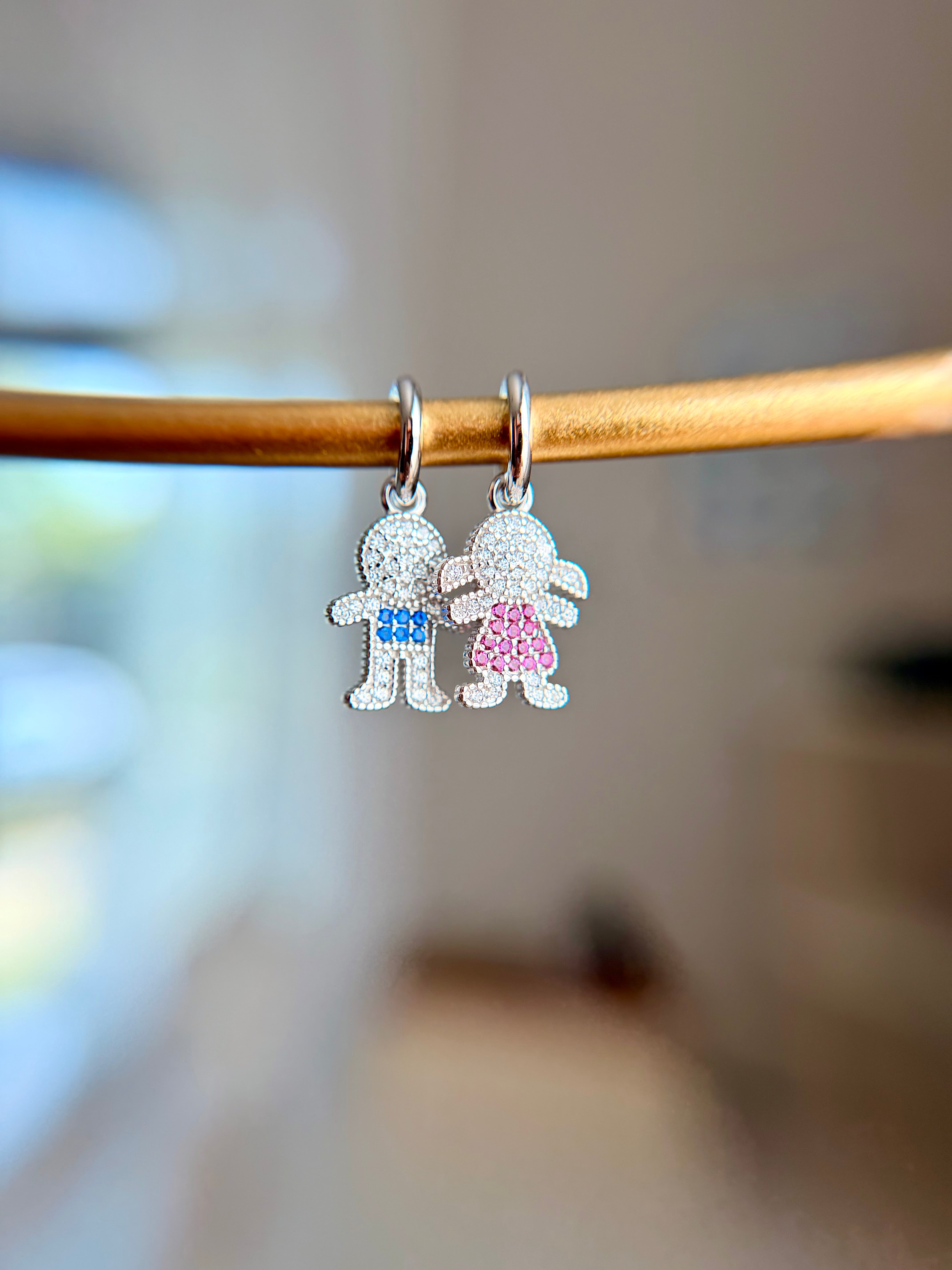 Sterling Silver 925 Boy & Girl Charms