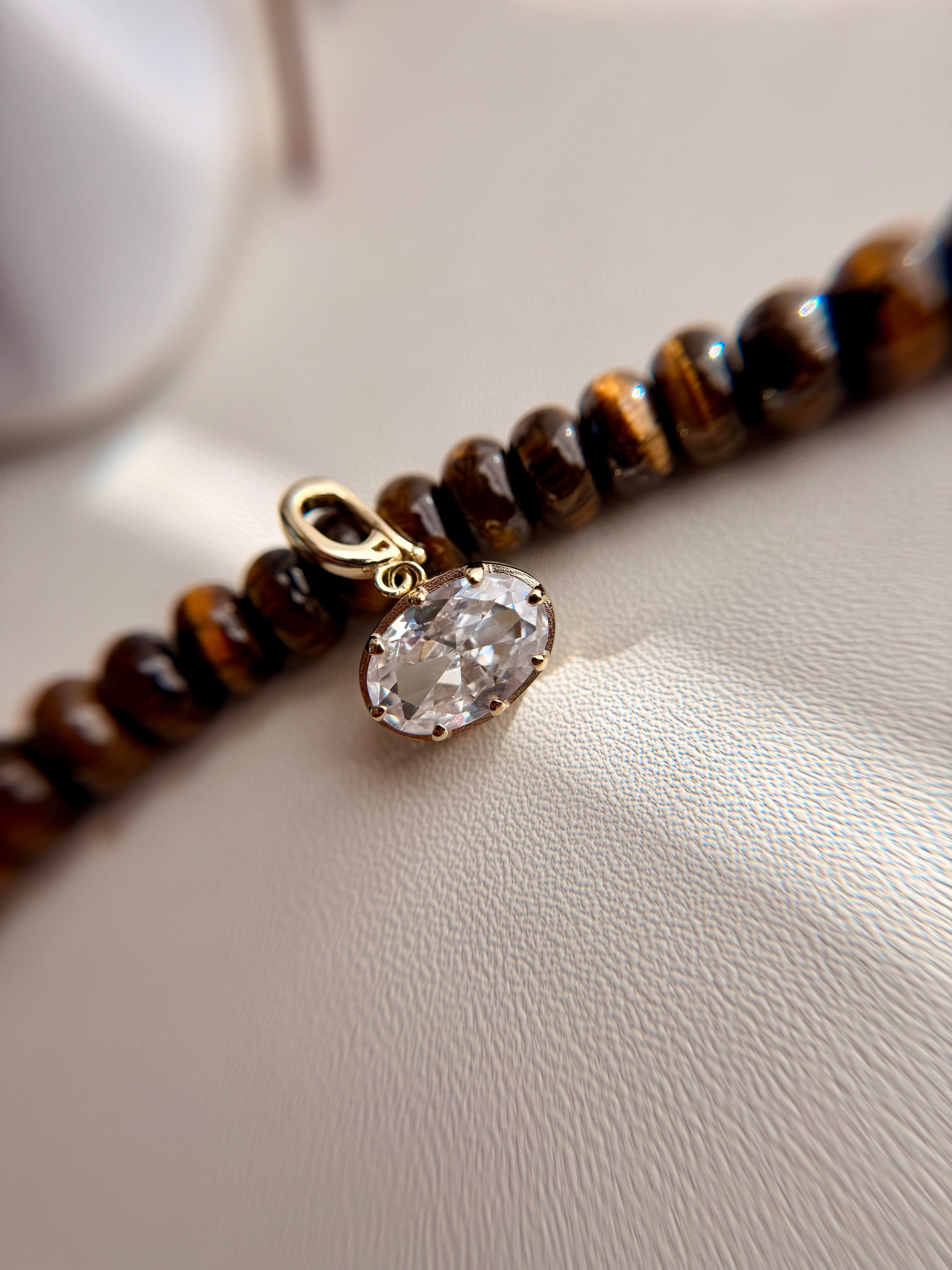 Silver 925 Oval Sparkle Openable Pendant