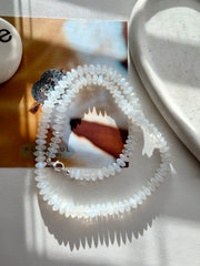Natural Moonstone German Cut Necklace