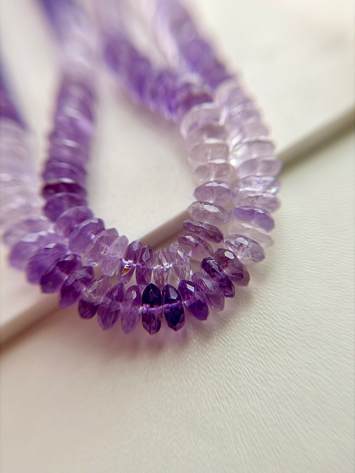 Natural Shaded Amethyst Necklace