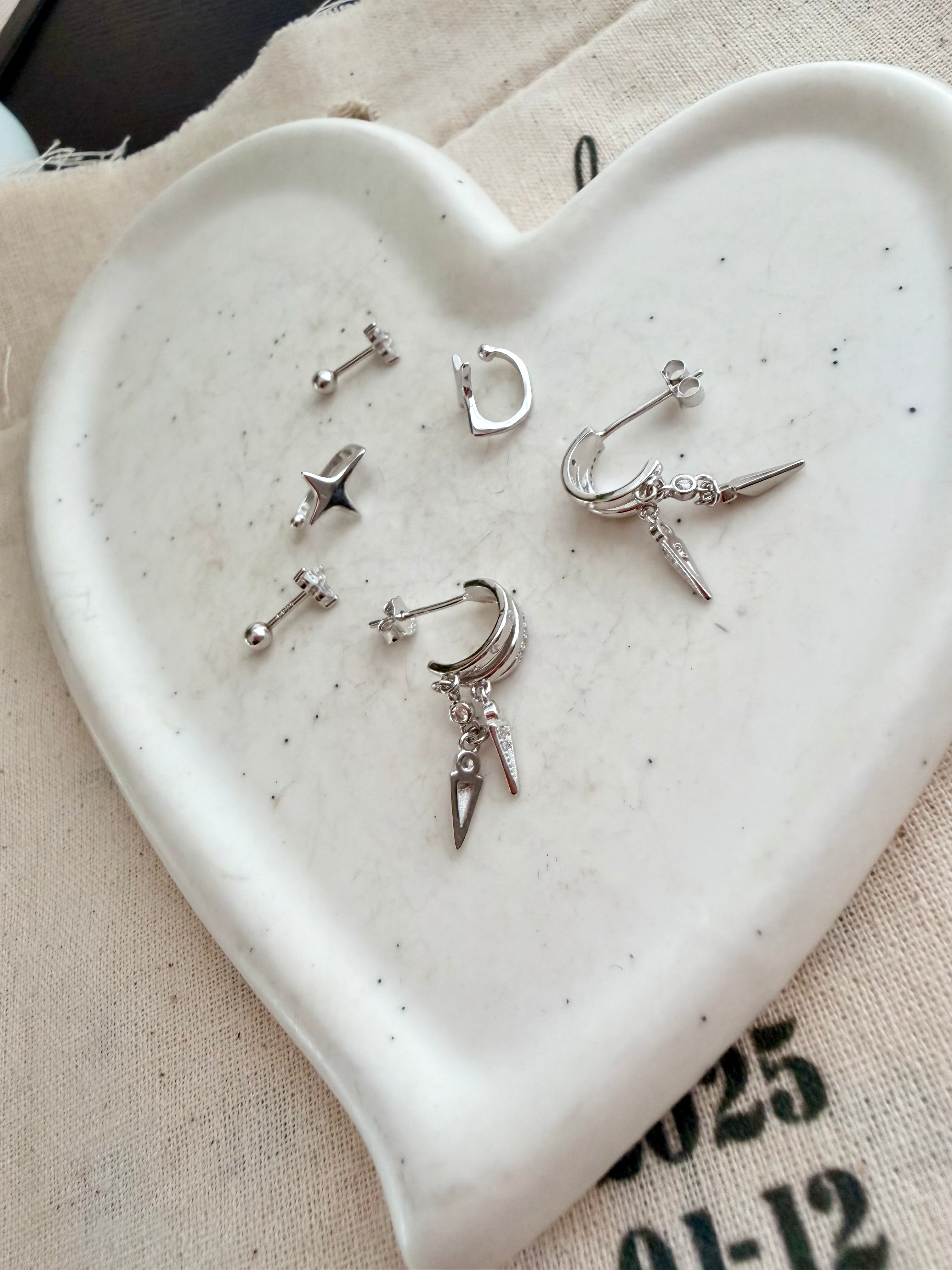 Curated Sterling Silver Ear Party Set