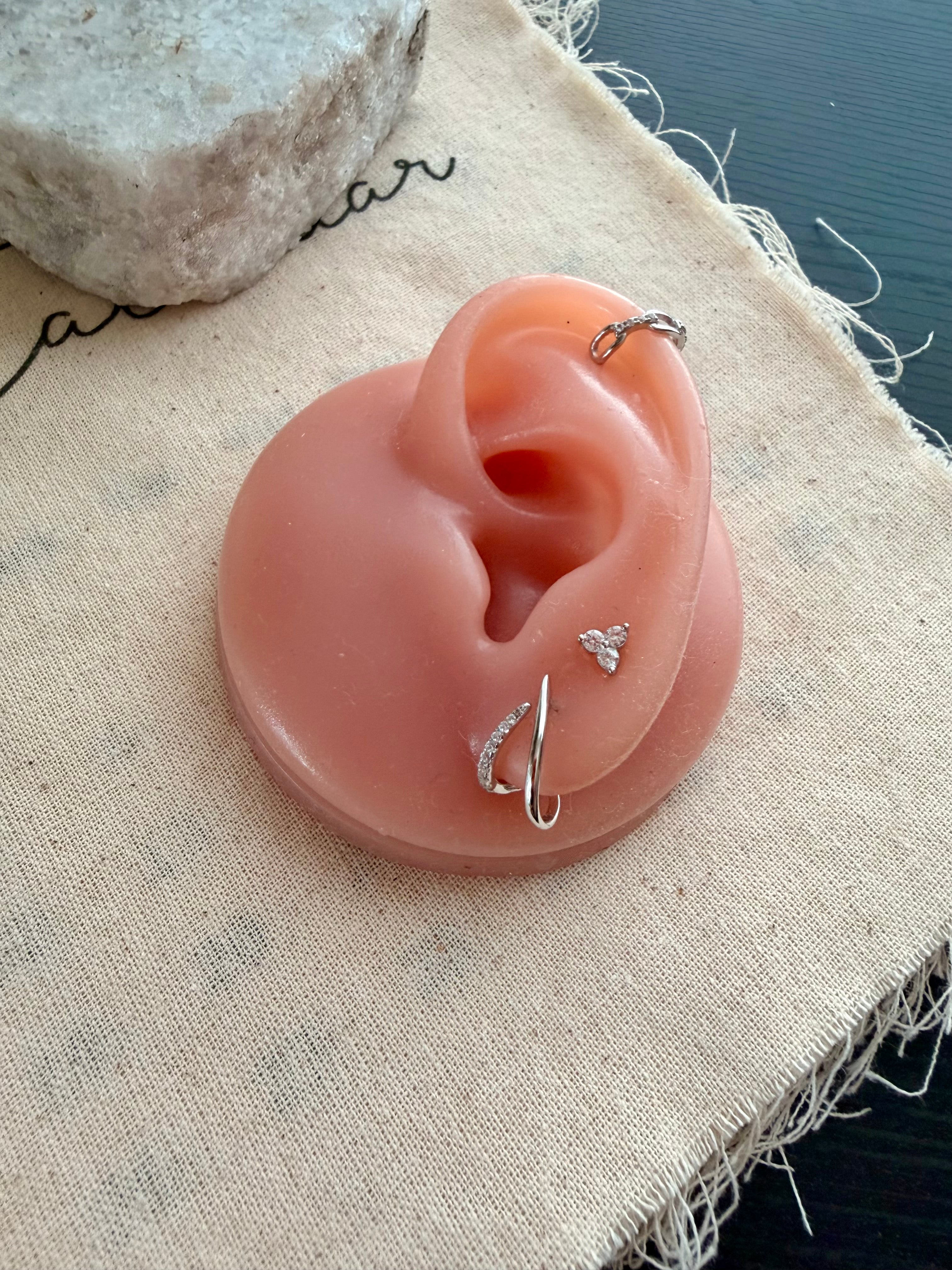 Curated Sterling Silver Ear Party Set