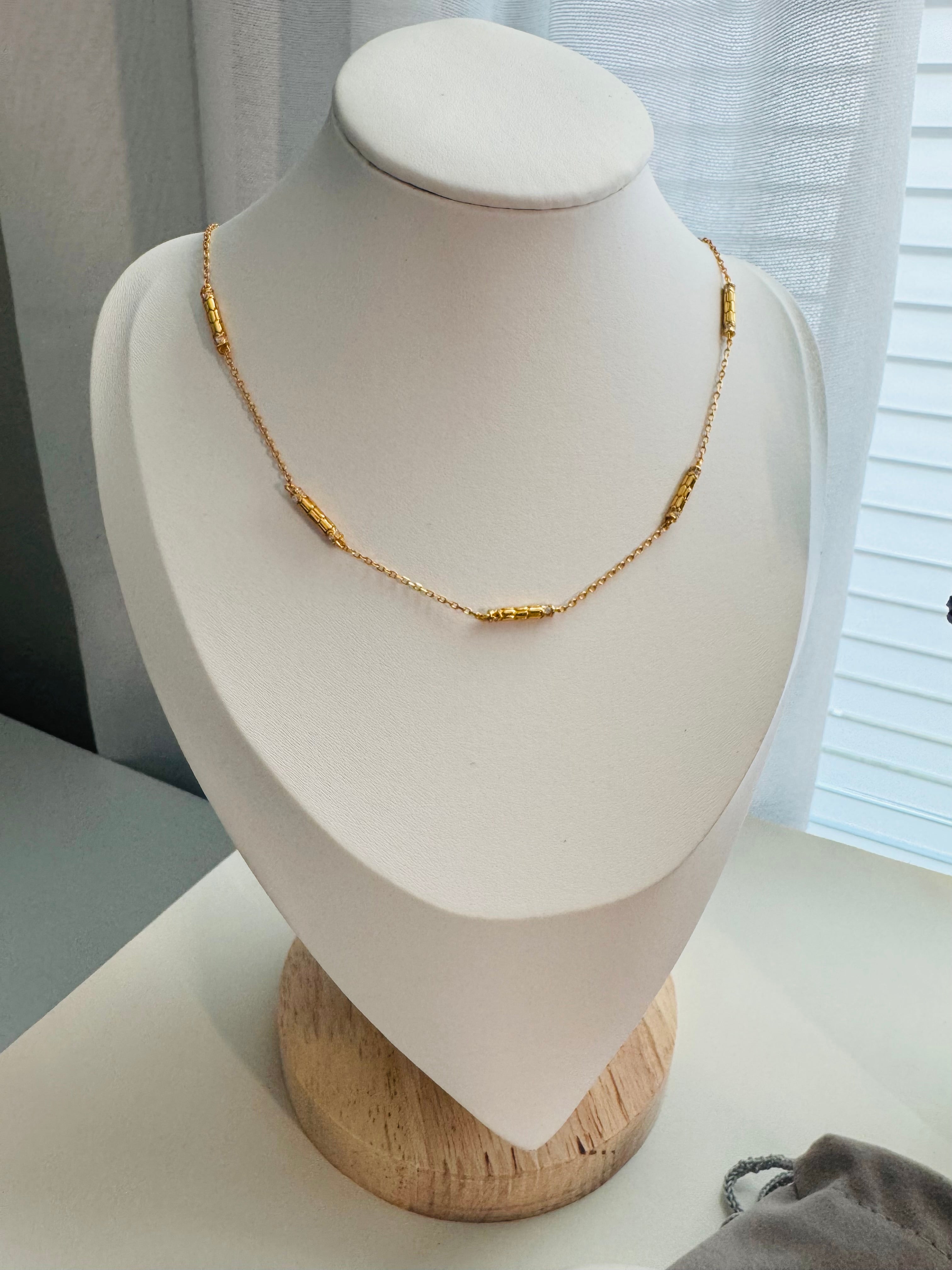 Oriana station necklace