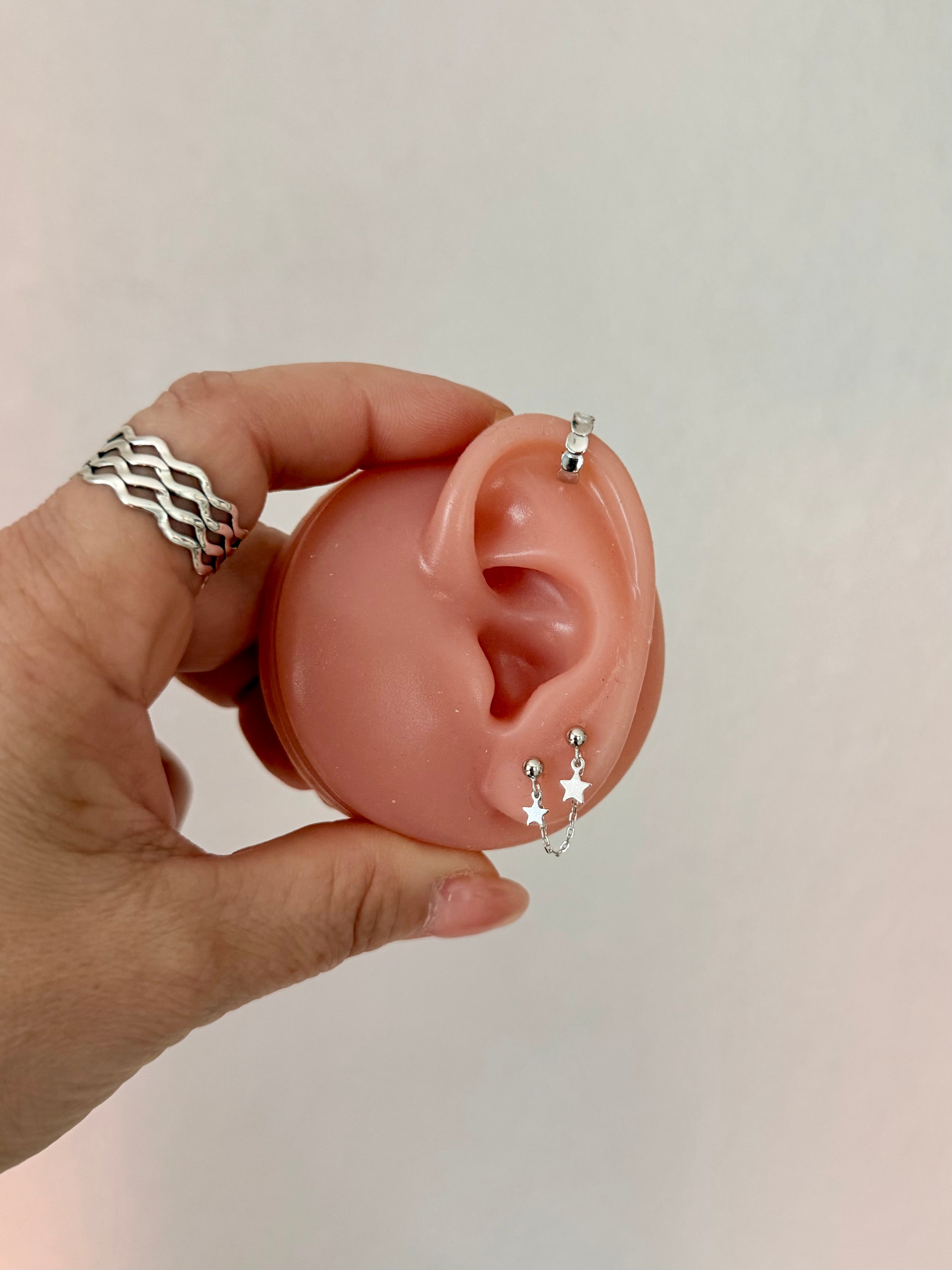 Curated Sterling Silver Ear Party Set