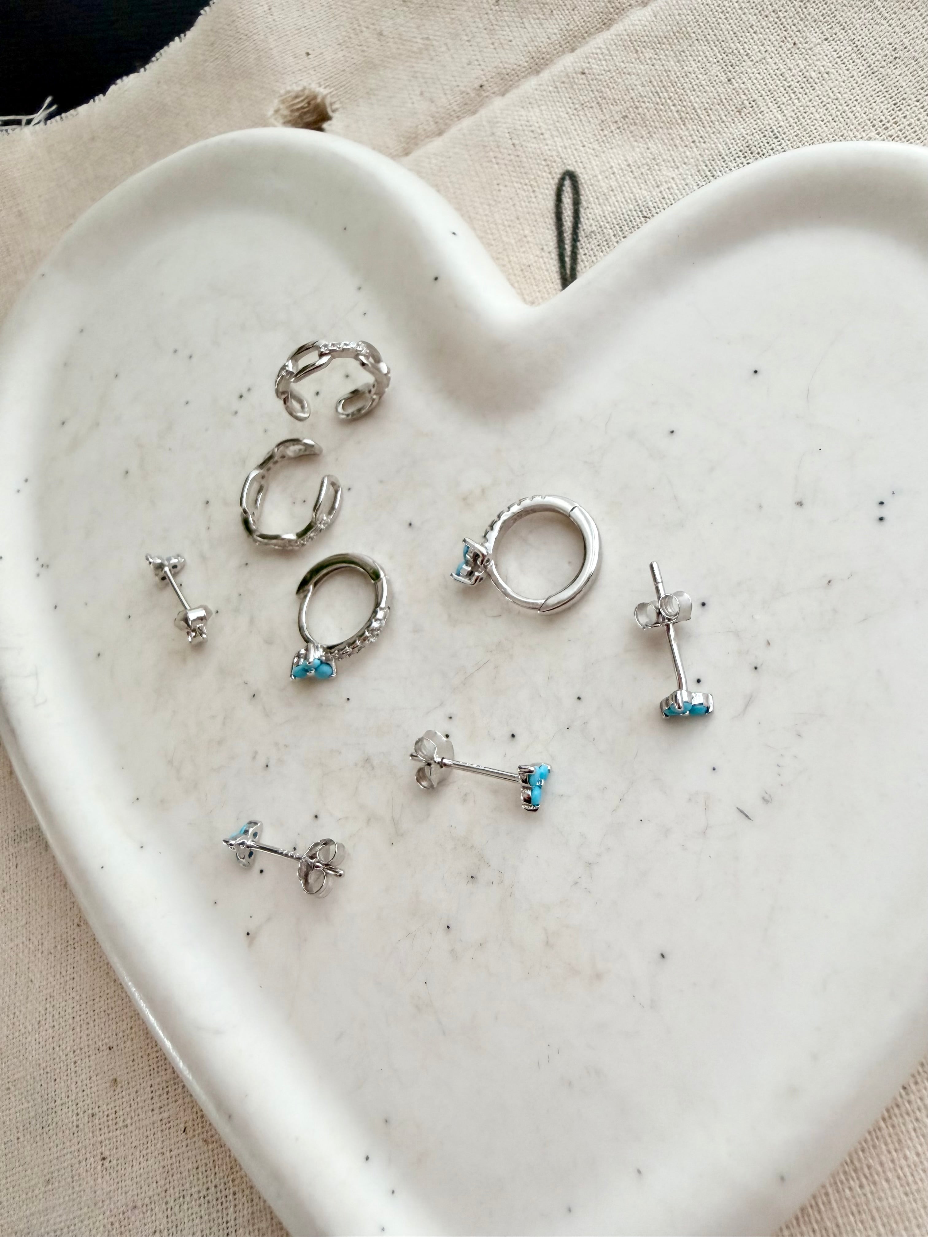 Curated Sterling Silver Ear Party Set