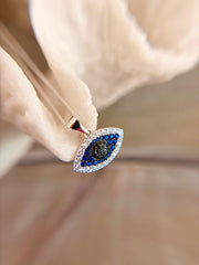 Zaria eye necklace