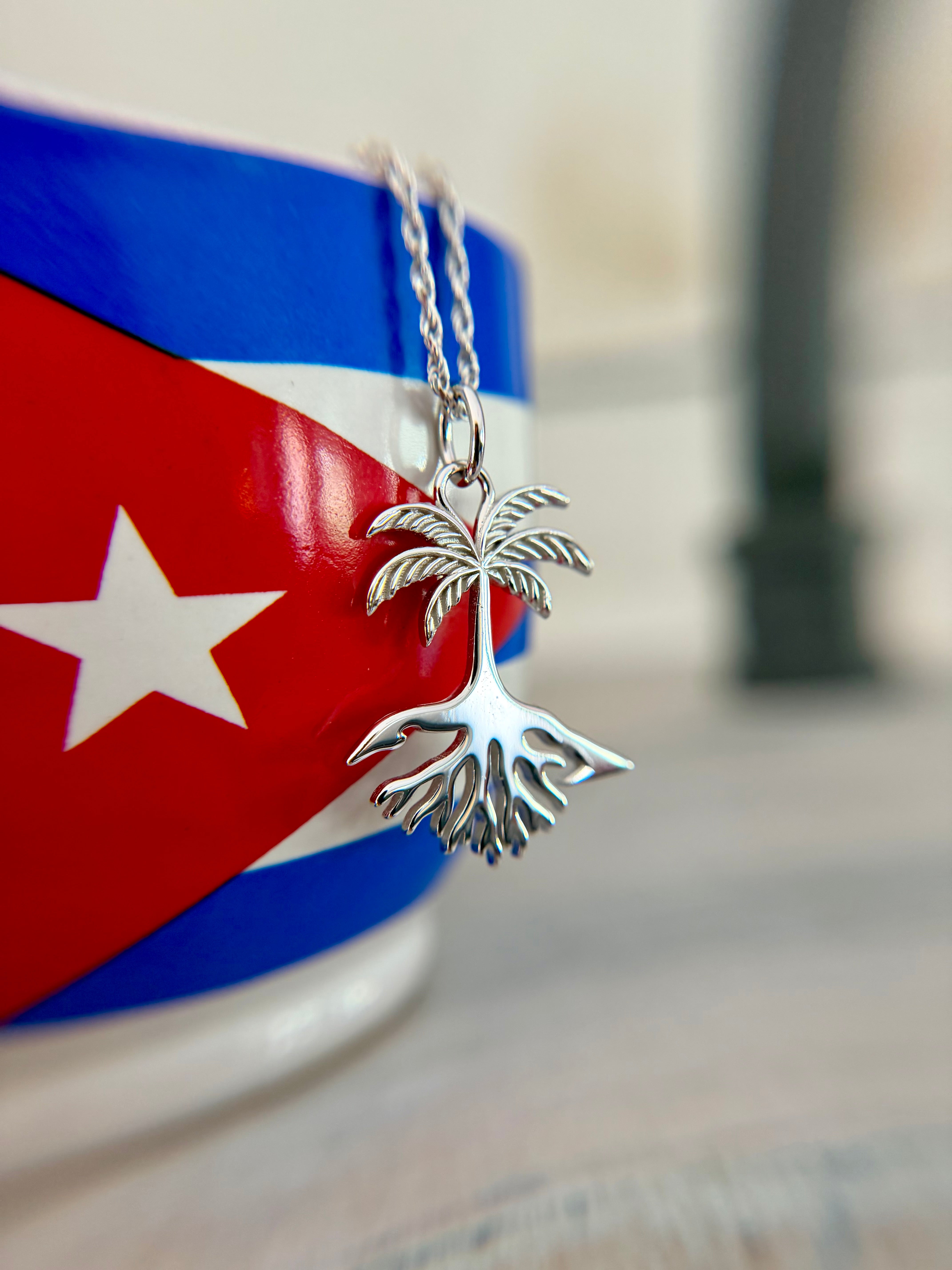 Cuban Roots Palm Charm