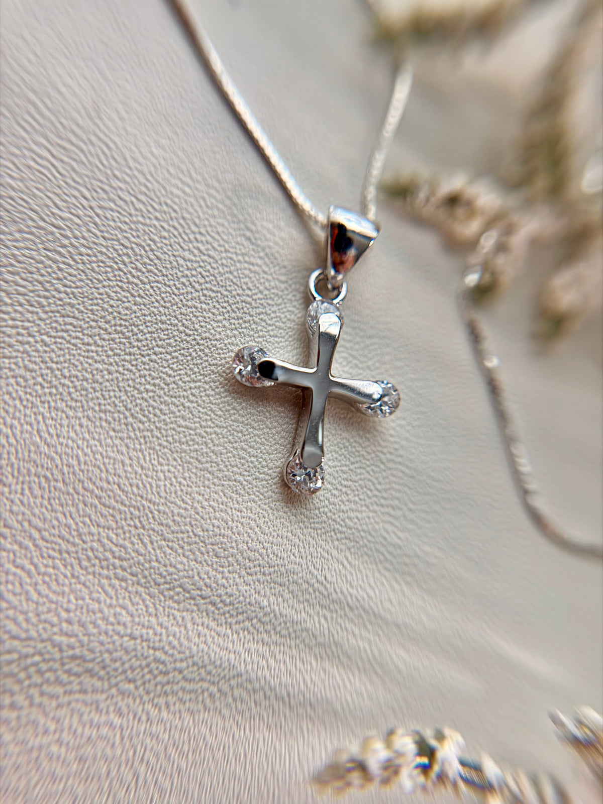 Grace cross necklace