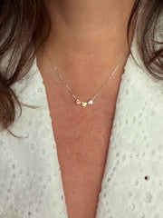 Amelie Three Hearts Necklace