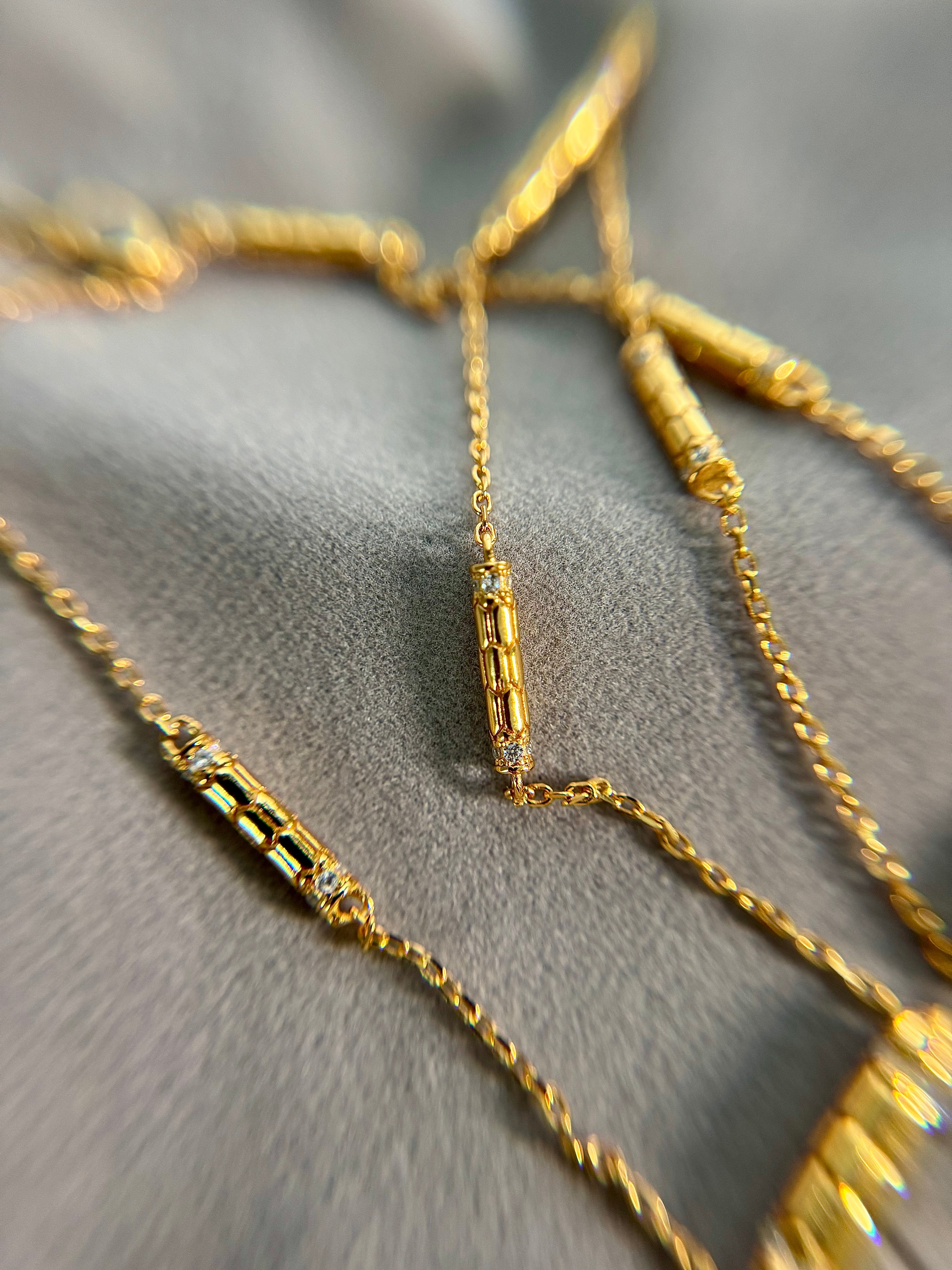 Oriana station necklace