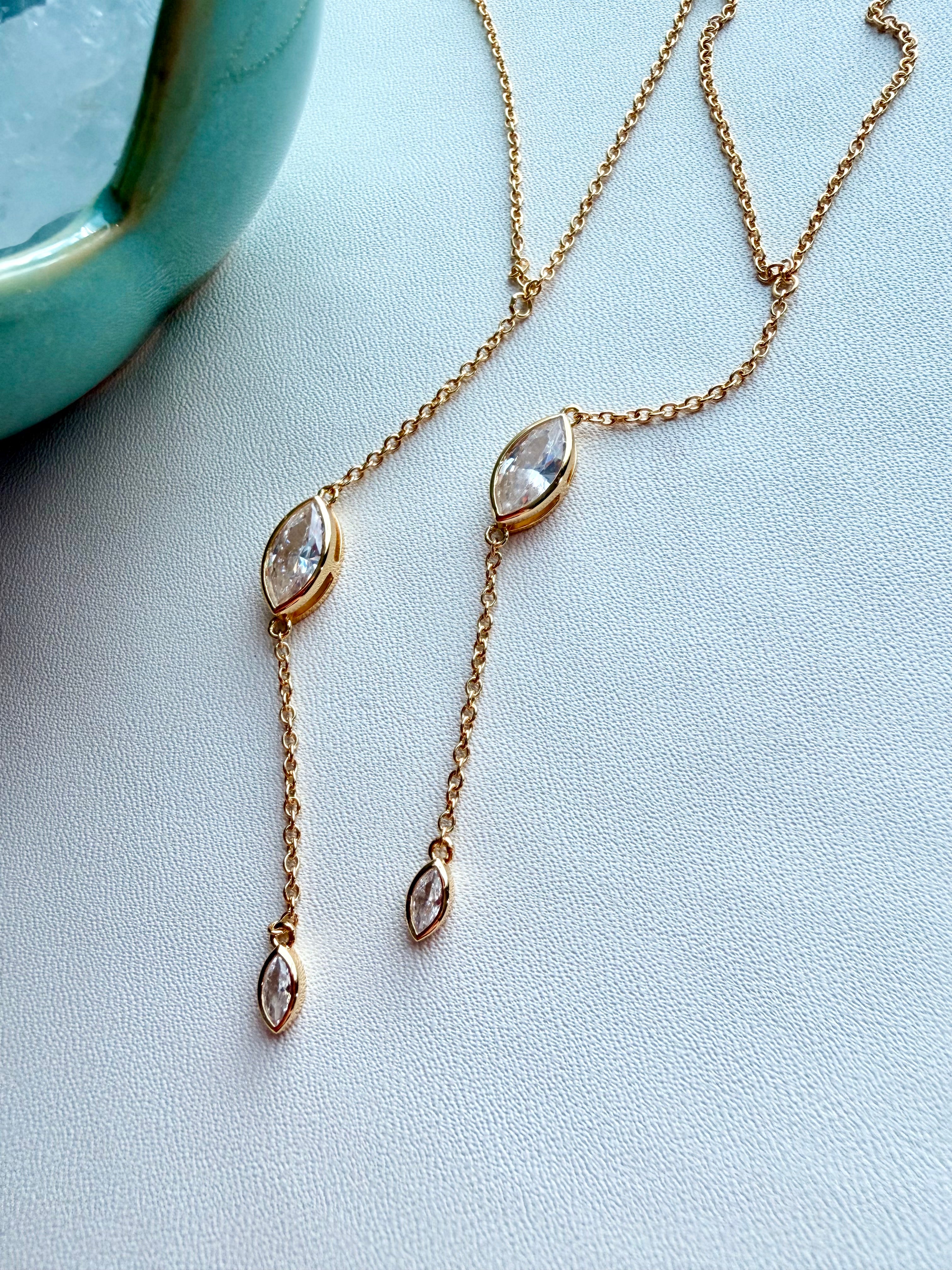 Camille Lariat Necklace