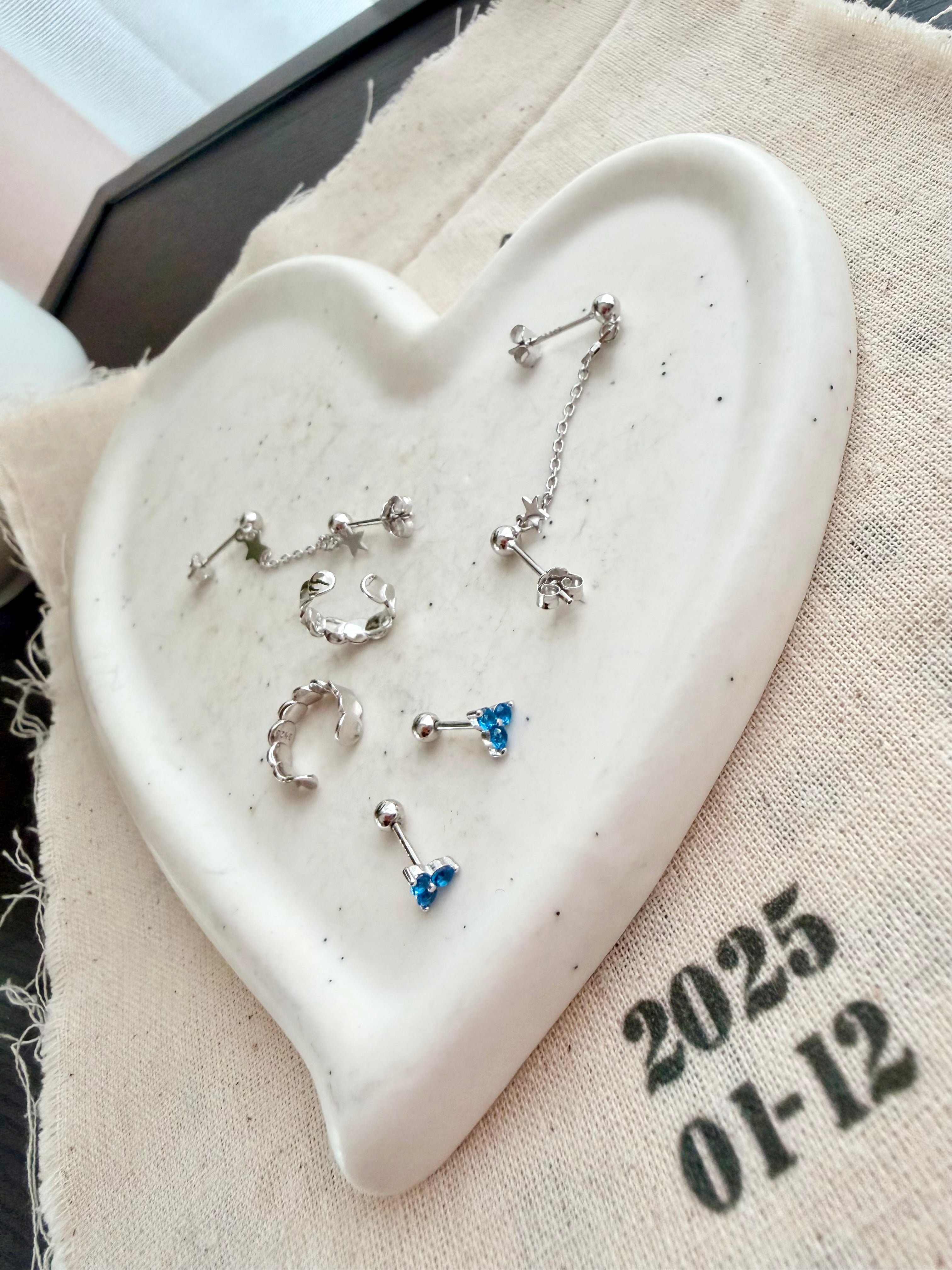 Curated Sterling Silver Ear Party Set