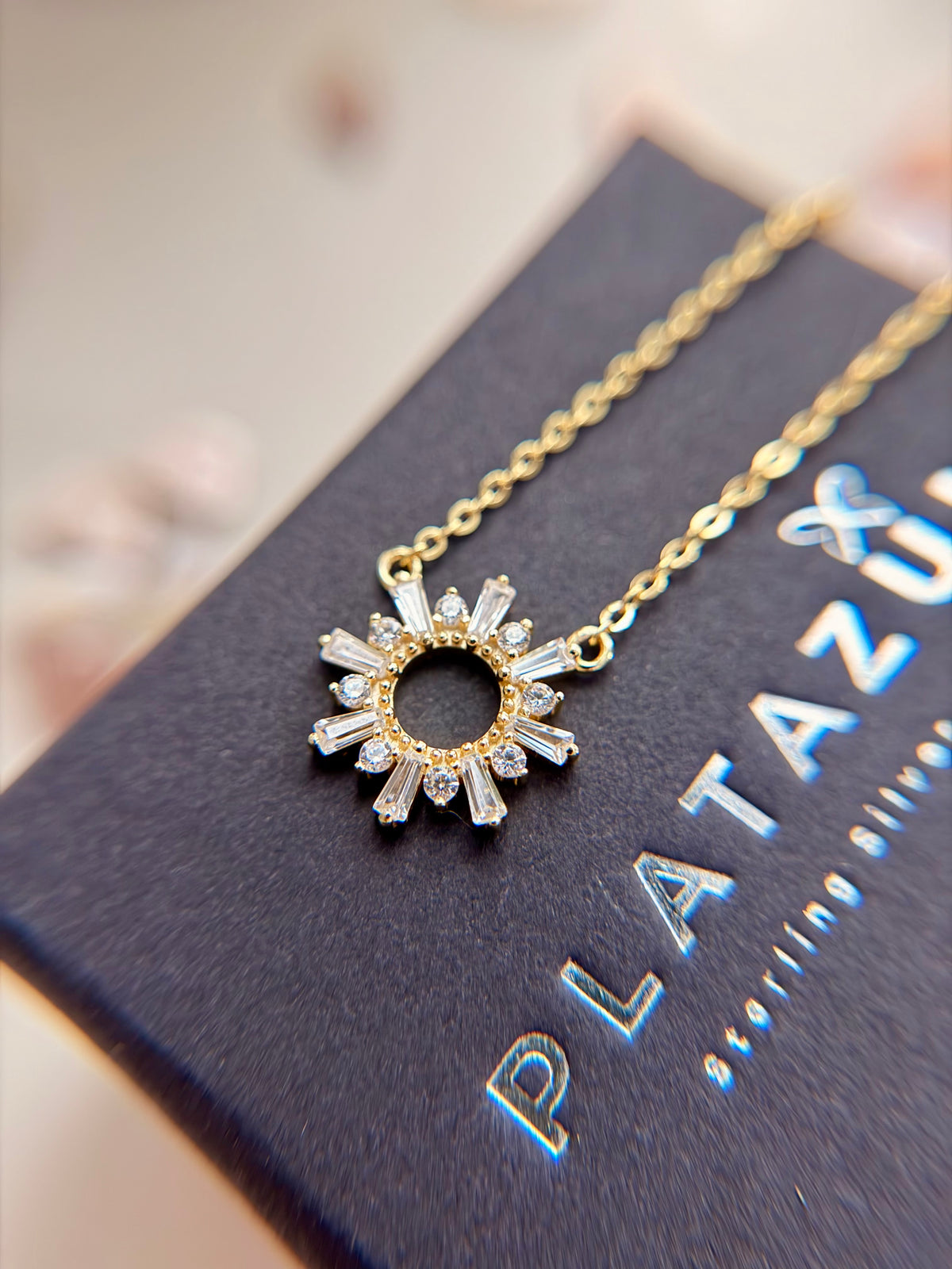 Raquel Sunburst necklace