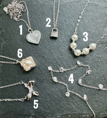 Sale 2x30 SS necklaces