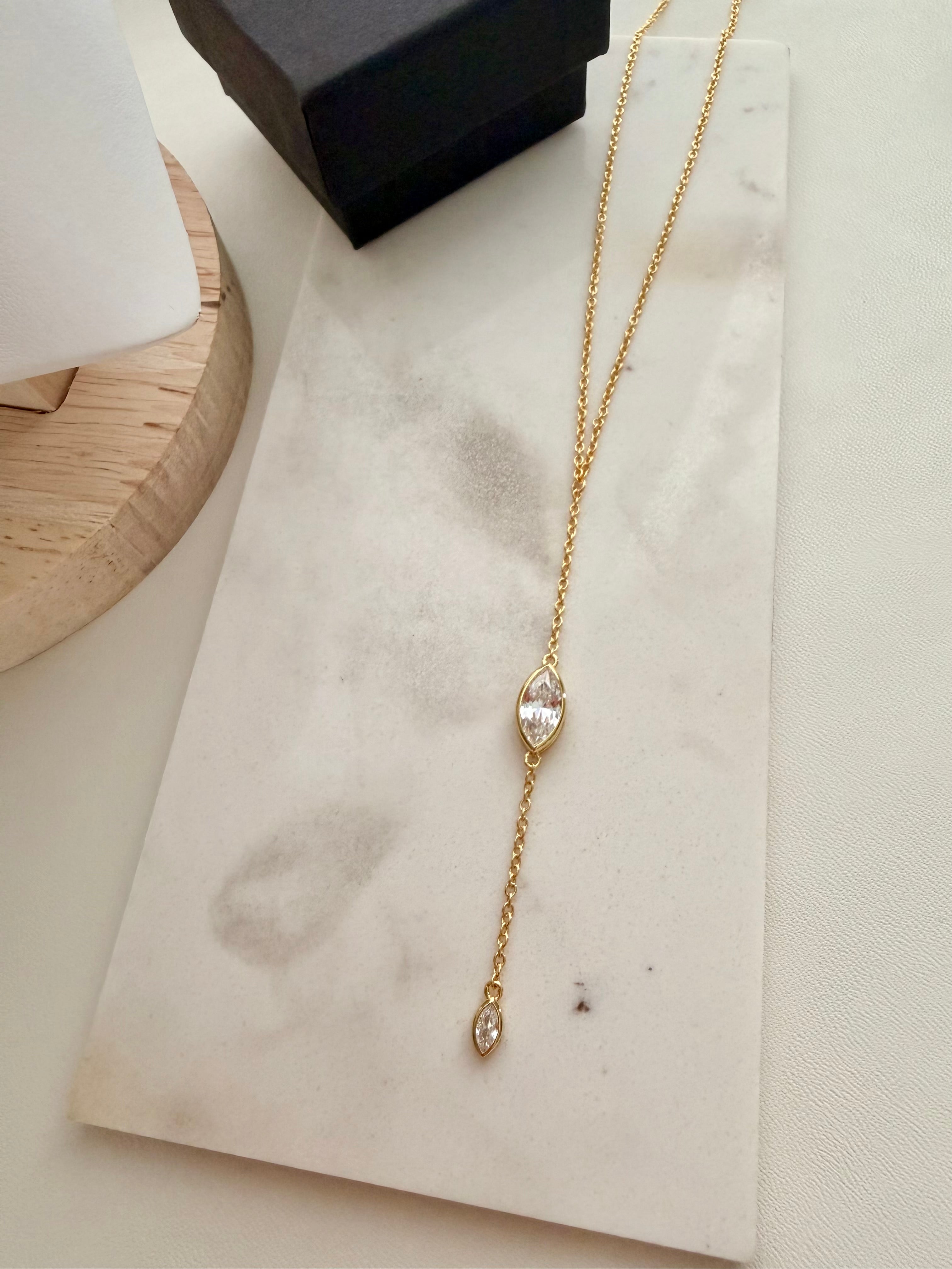 Camille Lariat Necklace