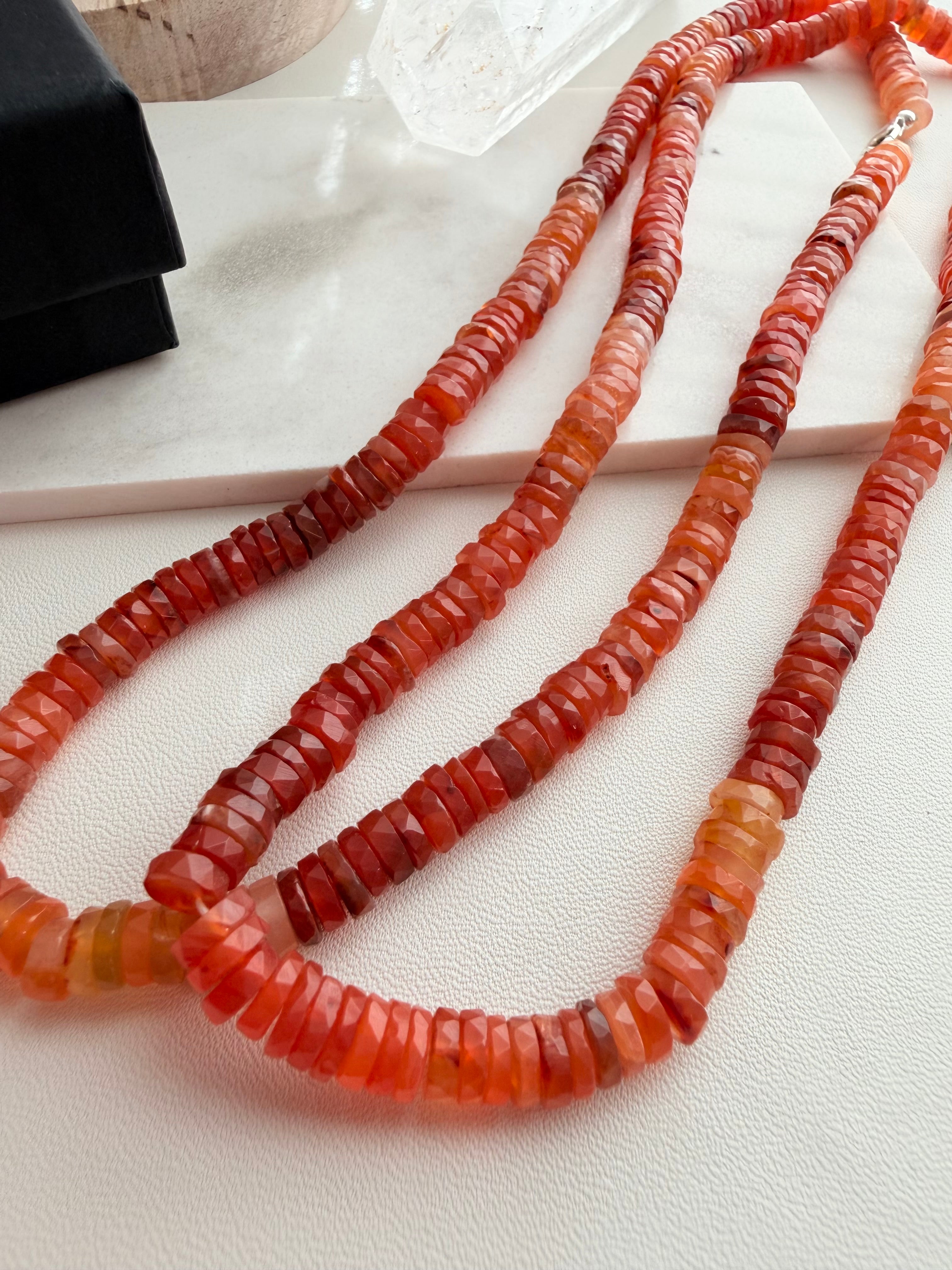 Natural Carnelian necklace