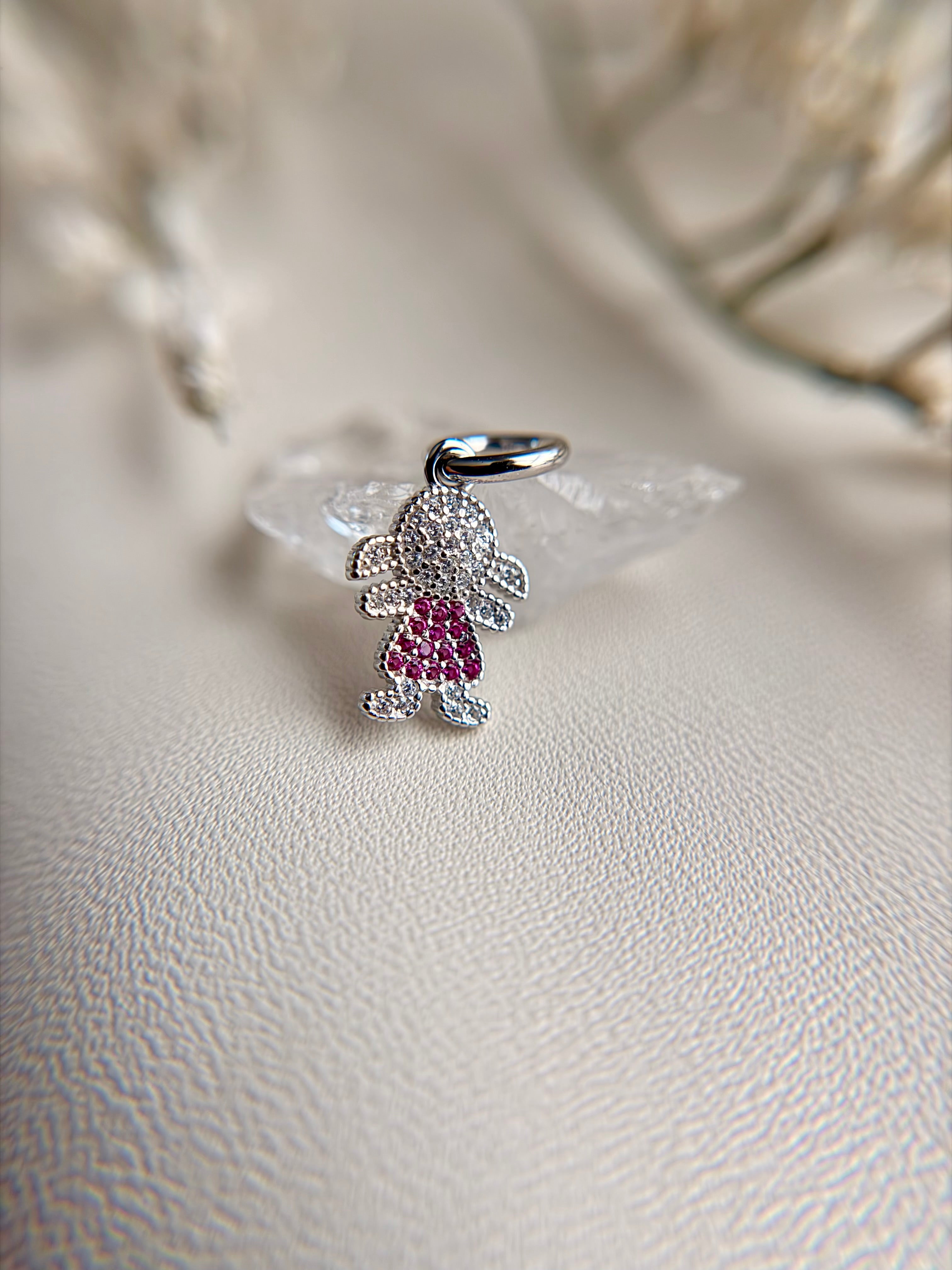 Sterling Silver 925 Boy & Girl Charms