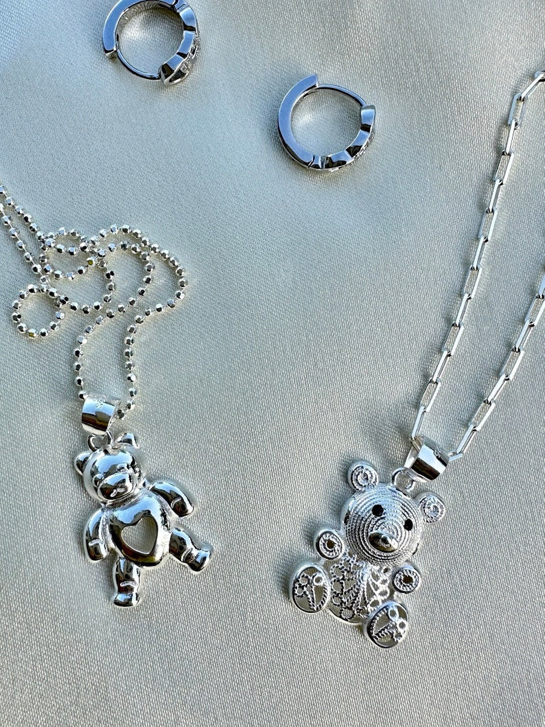 Teddy Bear Necklace | Mia Necklace | Platazul