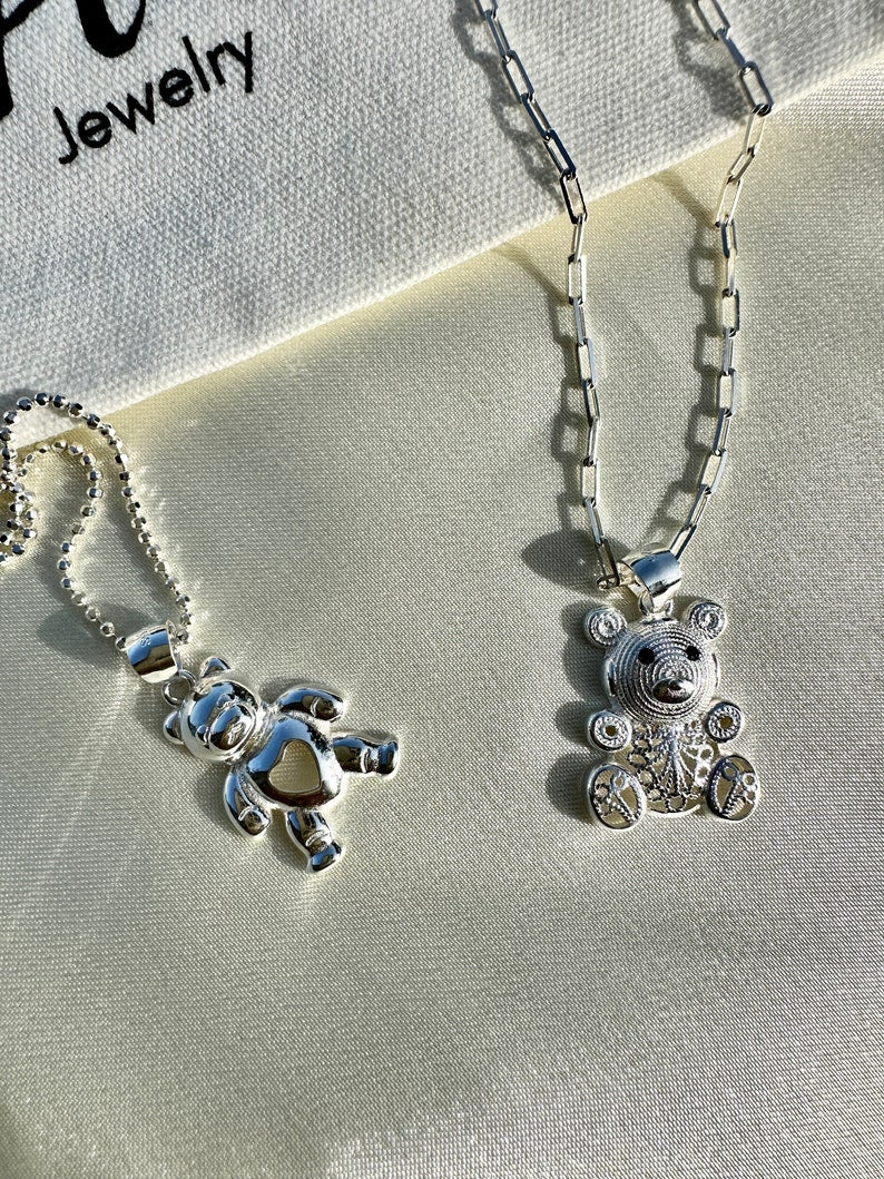 Teddy Bear Necklace | Mia Necklace | Platazul