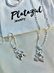 Teddy Bear Necklace | Mia Necklace | Platazul