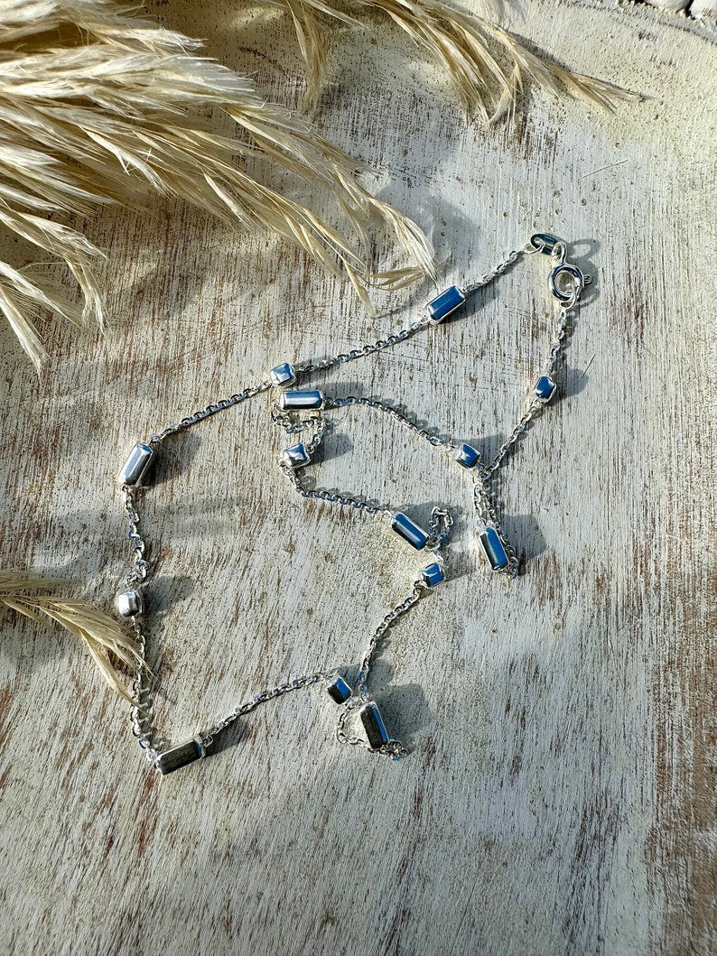 Silver Charm Necklace | Blanca Necklace | Platazul