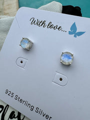 Gemstone Stud Earrings | Serena Earrings | Platazul