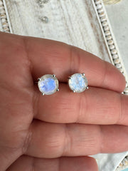 Gemstone Stud Earrings | Serena Earrings | Platazul