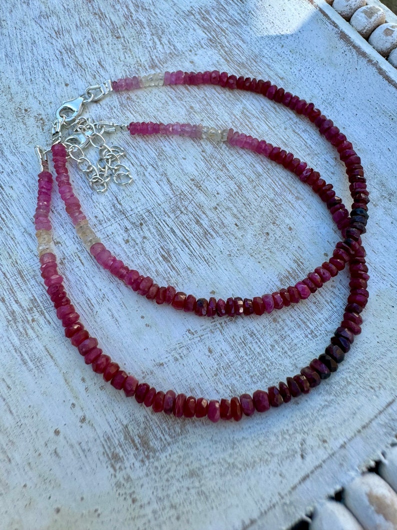 Bracelet With Ruby Stone | Rubi Bracelet | Platazul