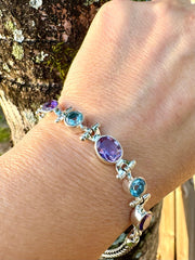 Sterling Silver Women's Bracelet | Marlene Bracelet | Platazul