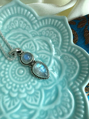 Drop Necklace Silver | Anya Necklace | Platazul